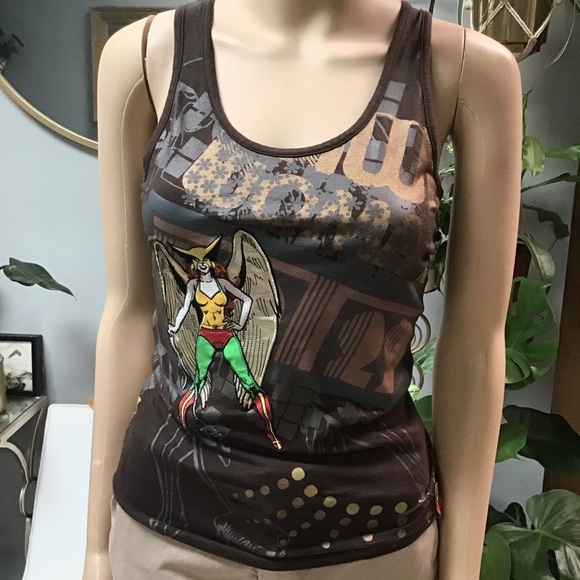 DC Comics TM Hackgirl Superman Legacy Tank Top Size Medium - Picture 3 of 11